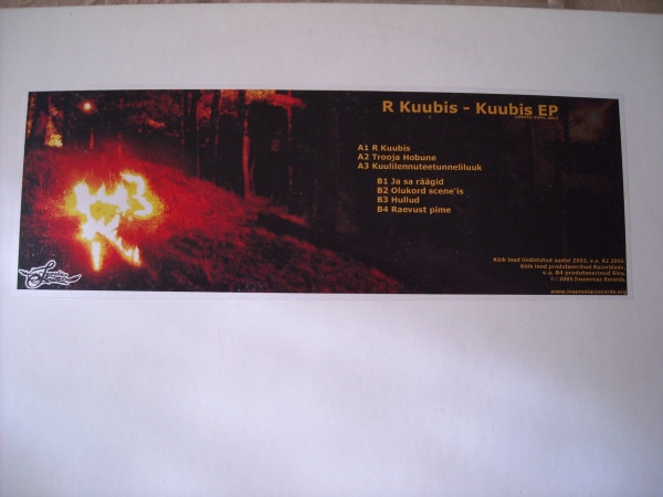 R Kuubis — Kuubis EP sleeve artwork